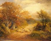 A Derbyshire Water Lane - 乔治·特纳